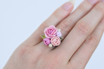 Floral Ring | Peony