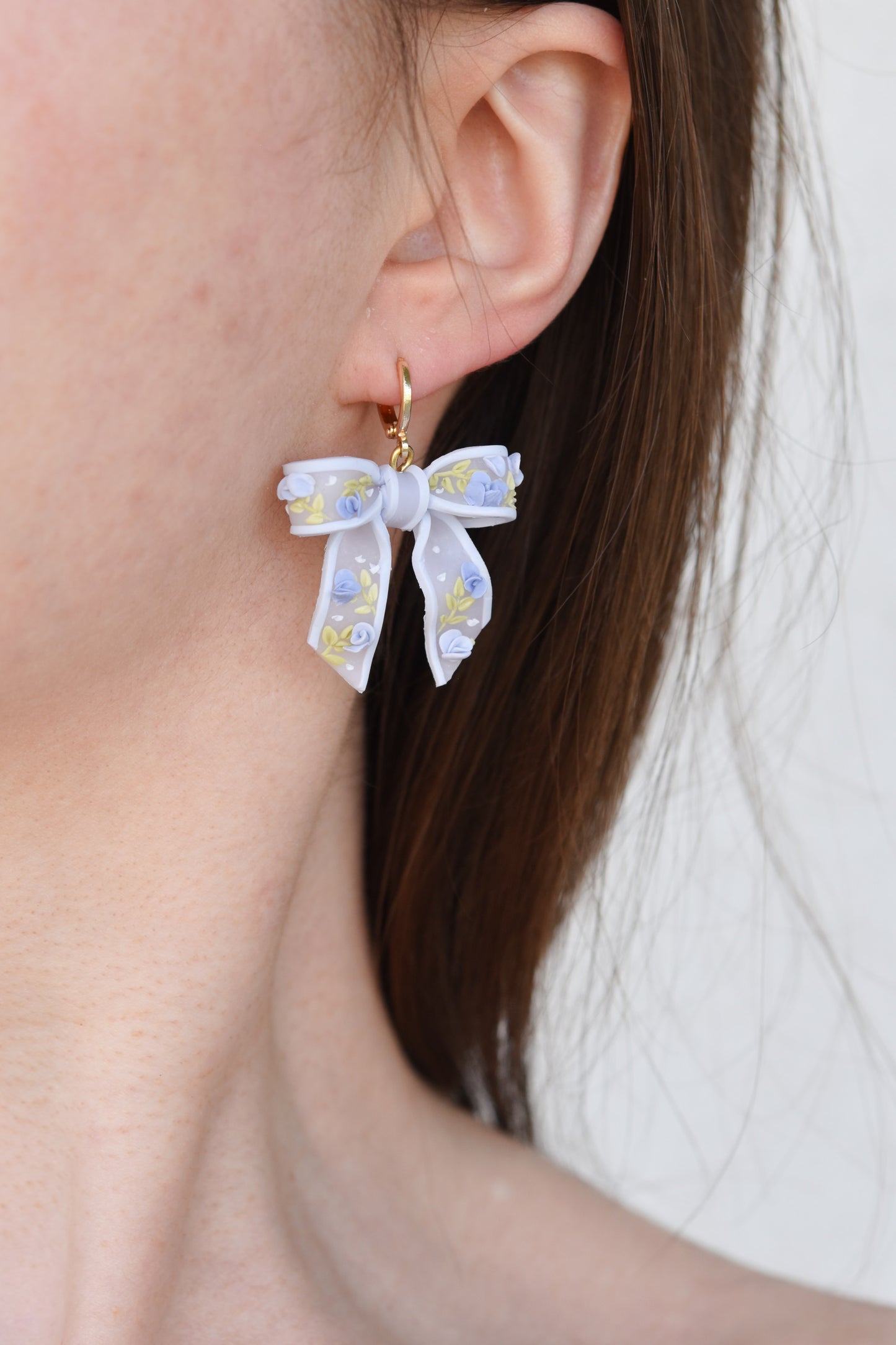 Sheer Bow Earrings