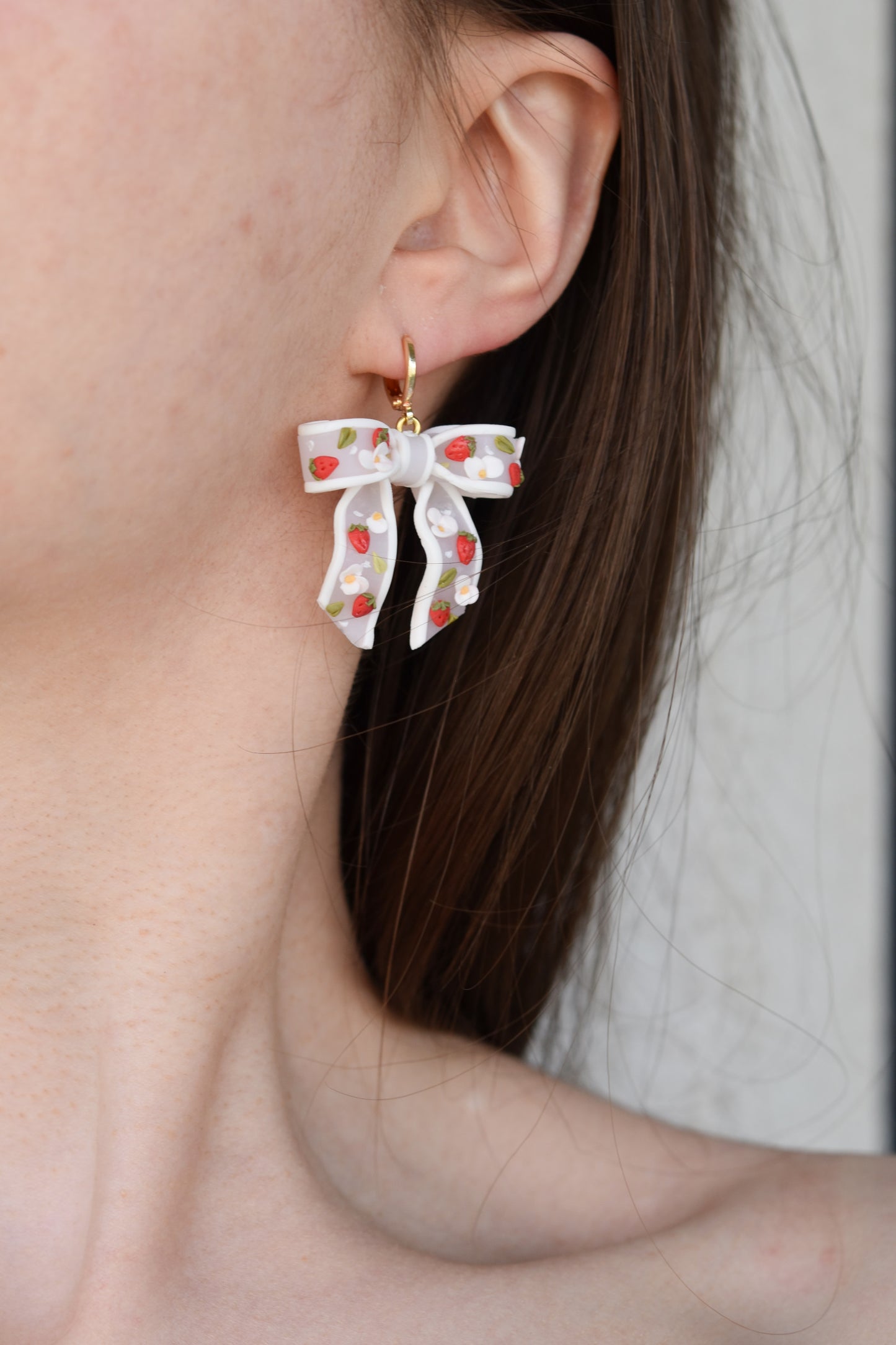 Sheer Bow Earrings