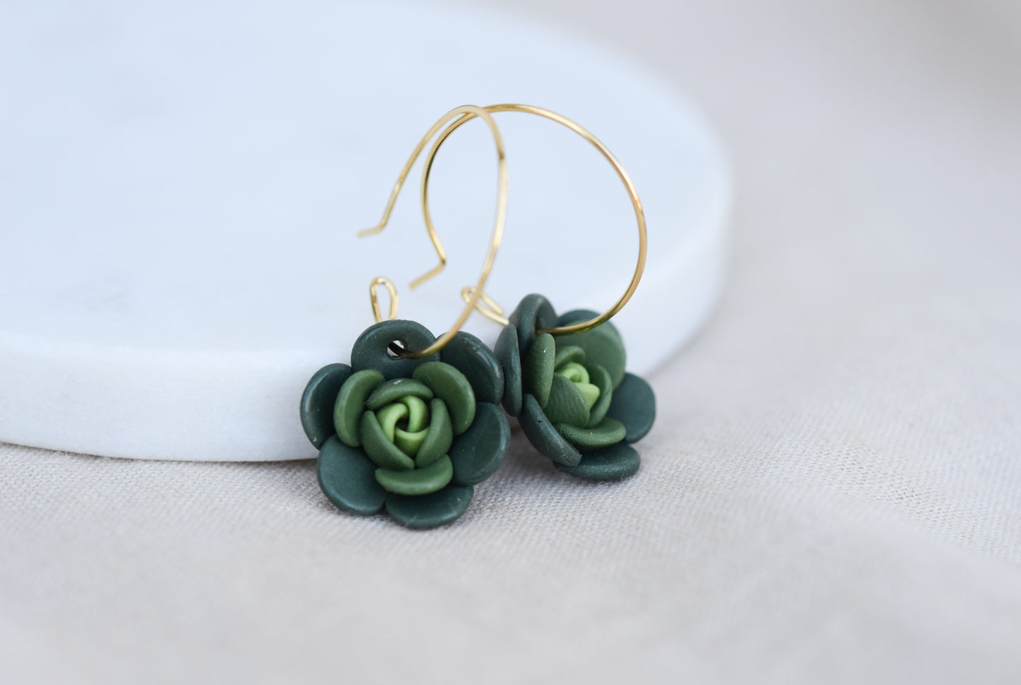 Succulent Earrings | Forest