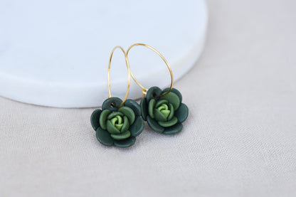 Succulent Earrings | Forest