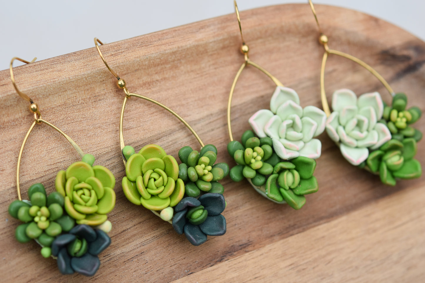 Succulent Earrings | Garden