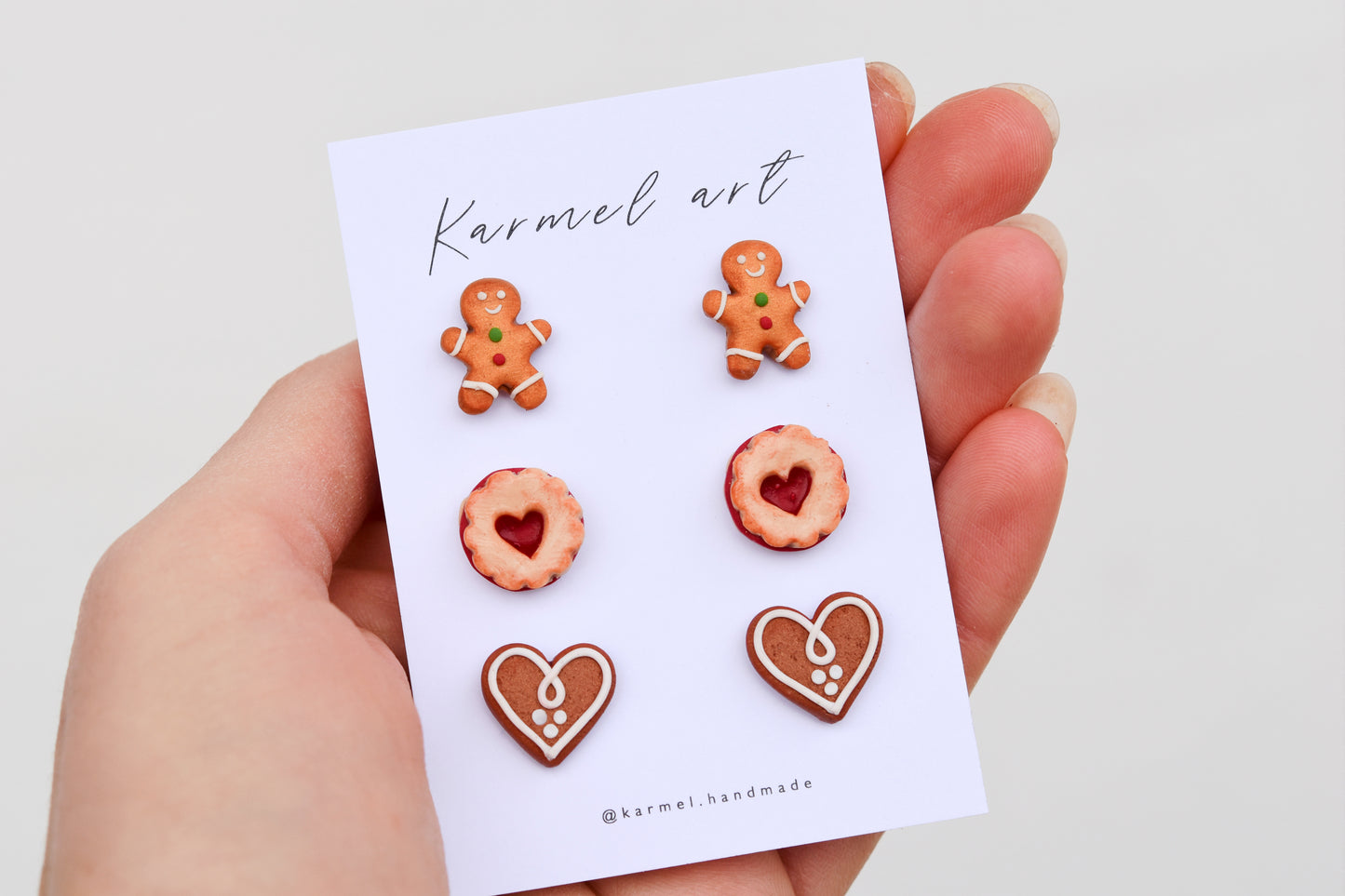 Christmas Stud Set | Cookies