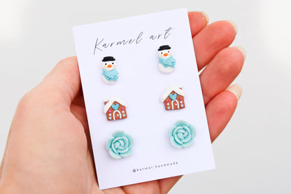 Christmas Stud Set | Winter Fairytale