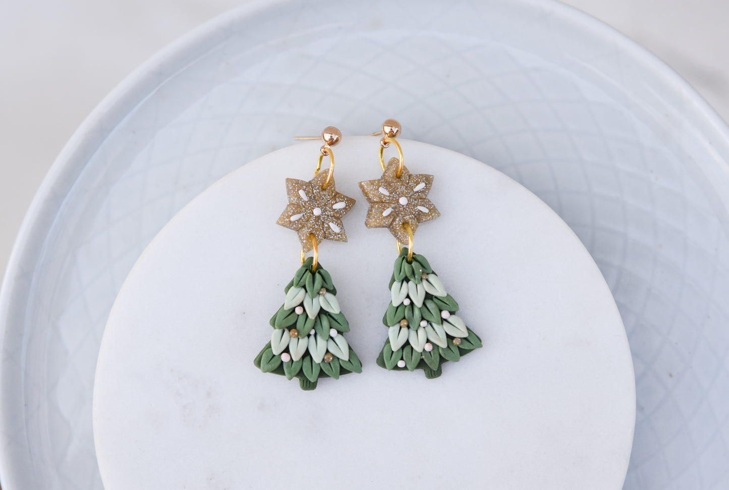 Christmas Earrings | Christmas tree