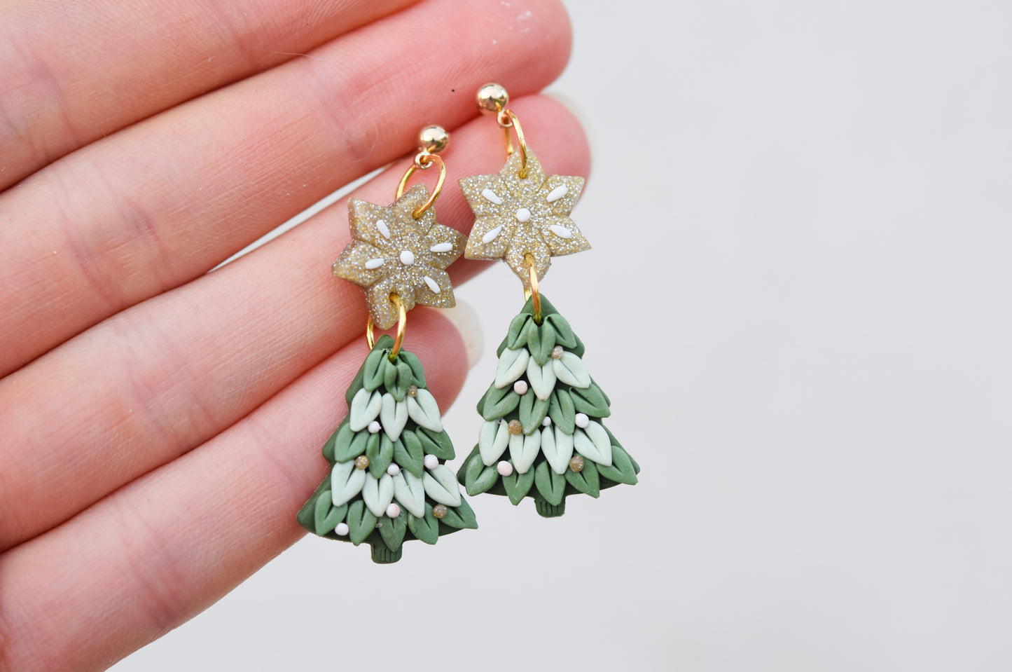 Christmas Earrings | Christmas tree