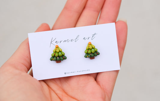 Christmas Earrings | Christmas tree