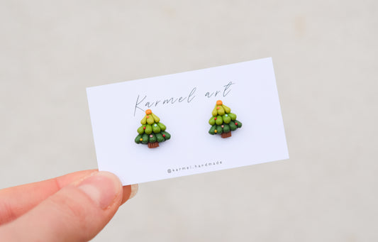 Christmas Earrings | Christmas tree