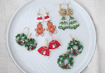 Christmas Earrings | Christmas tree