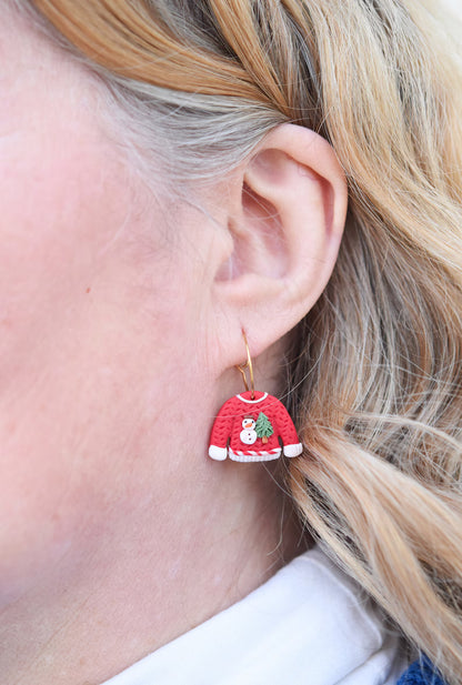 Christmas Earrings | Ugly Sweater